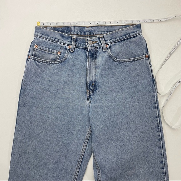 Vintage Levi’s 512 High Waist wedgie fit Jeans Long Inseam - Picture 4 of 9
